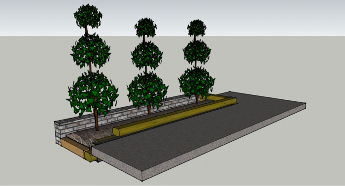 Weed Proof Landscaping Bed