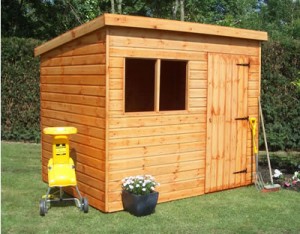 Wood Shed Made From Pallets