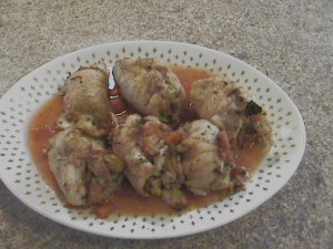 Basil Tomato Stuffed Chicken Basil Tomato Stuffed Chicken