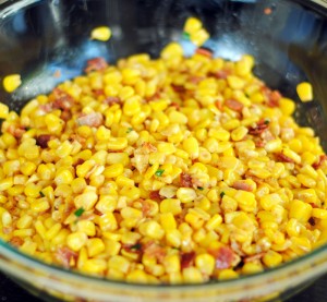 Fried Corn with Bacon Fried Corn with Bacon