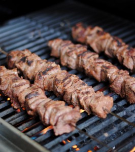 BBQ Beef Kebabs BBQ Beef Kebabs