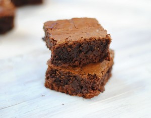 After Eight Mint Brownies After Eight Mint Brownies