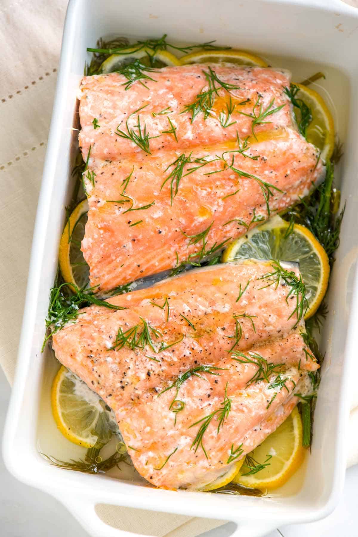 How To Bake Salmon In The Oven The Housing Forum