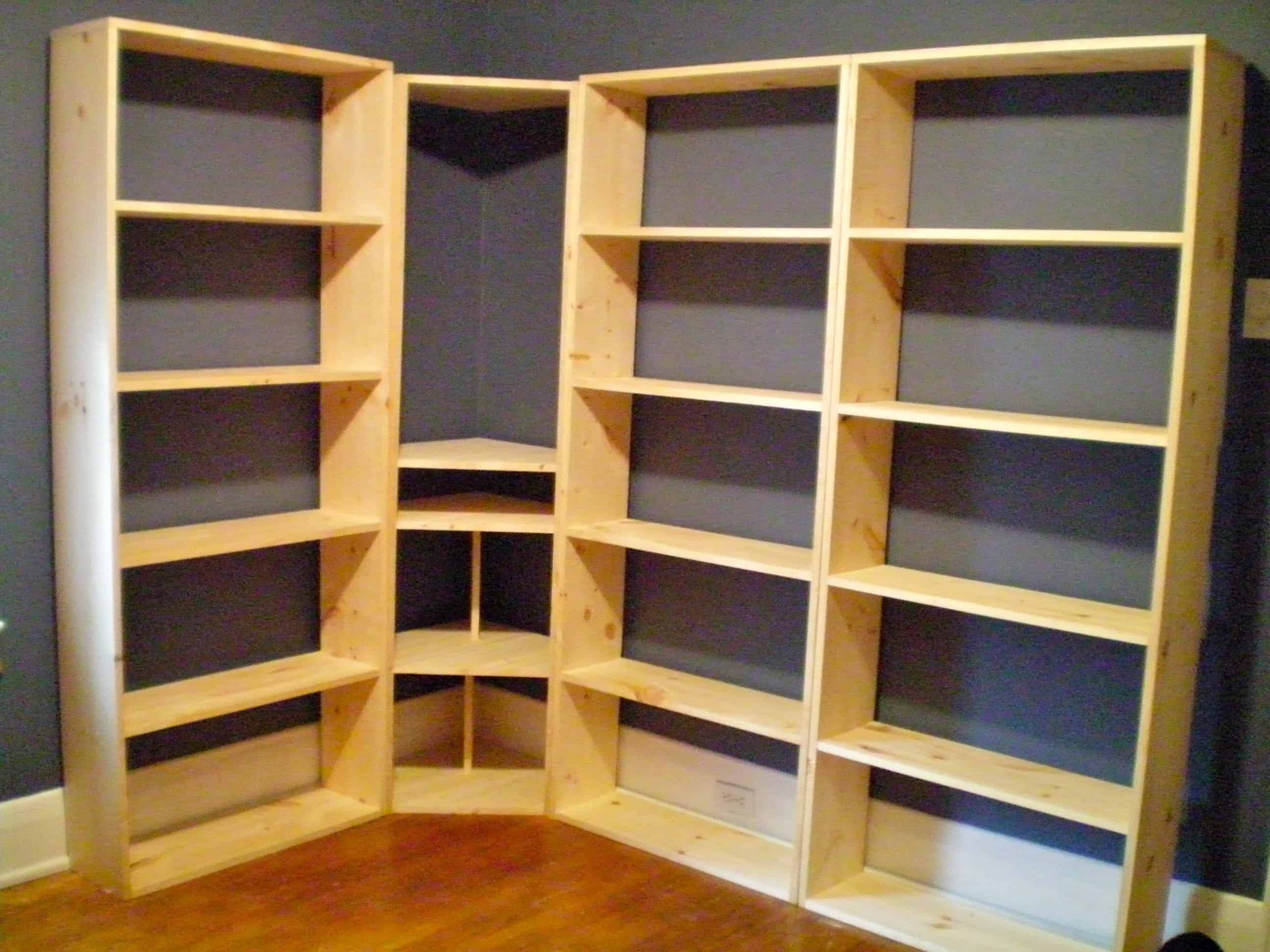 How To Build Bookshelves On A Wall The Housing Forum