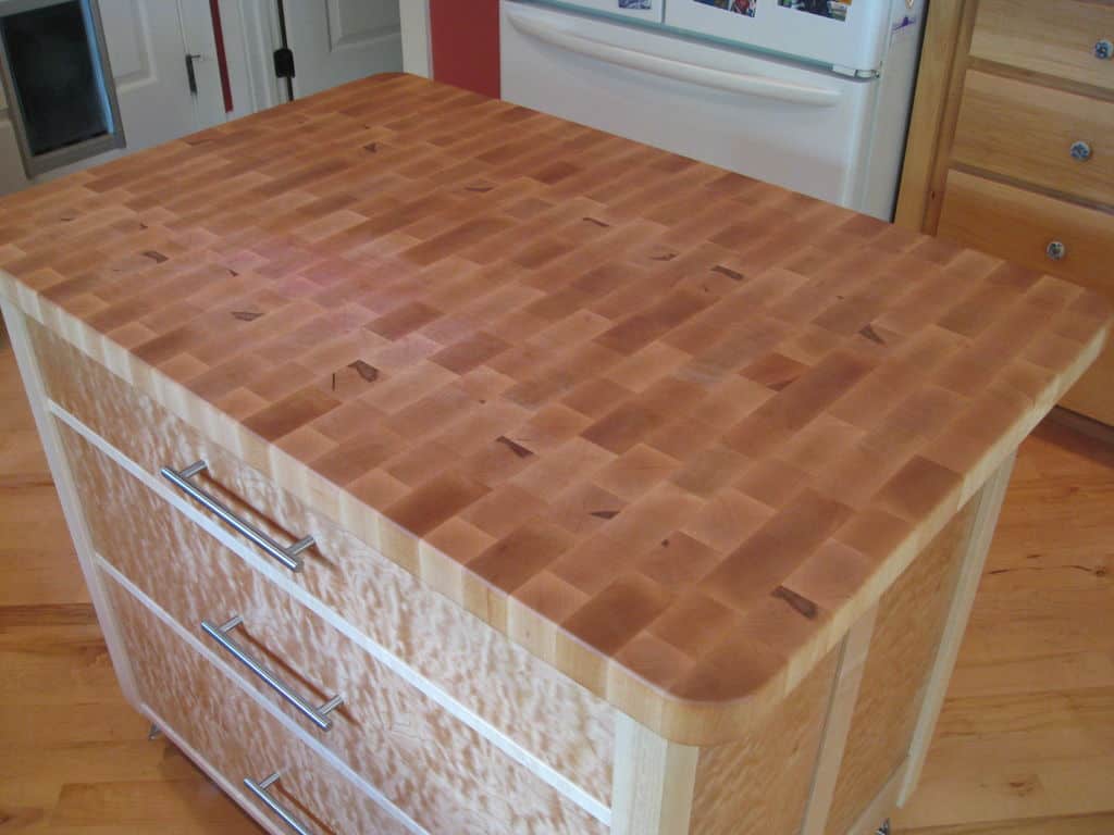 How To Make A Butcher Block Table The Housing Forum