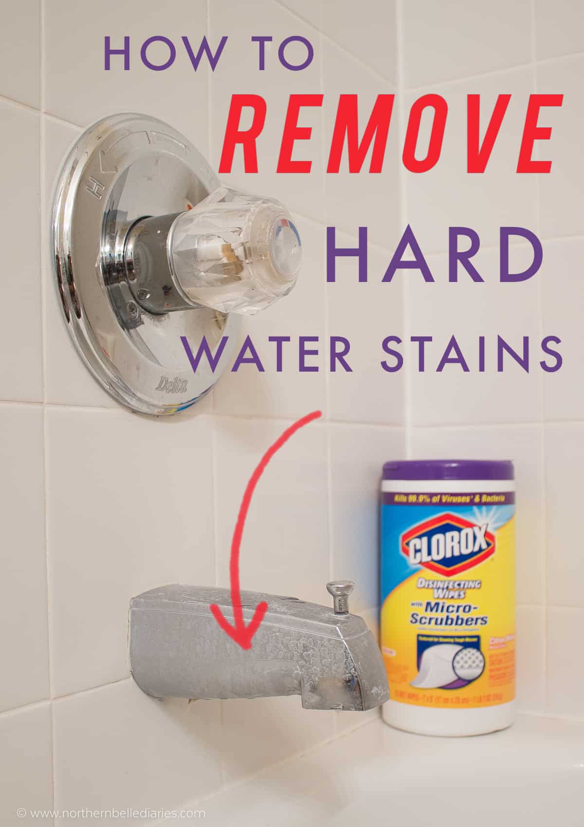 How To Remove Built Up Hard Water Stains