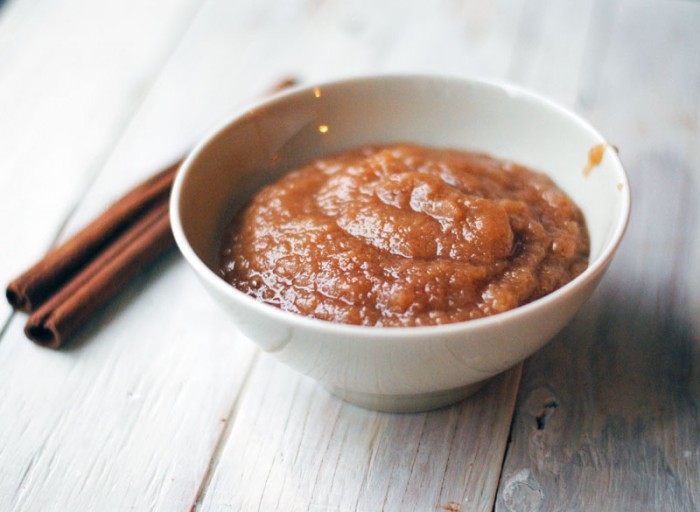 Spiced Stovetop Applesauce